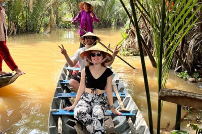 Mekong Delta tour: My Tho - Ben Tre 1 day by DGT - Vinh Trang Temple: A Pagoda with Vietnamese, Chinese, and Cambodian Mix