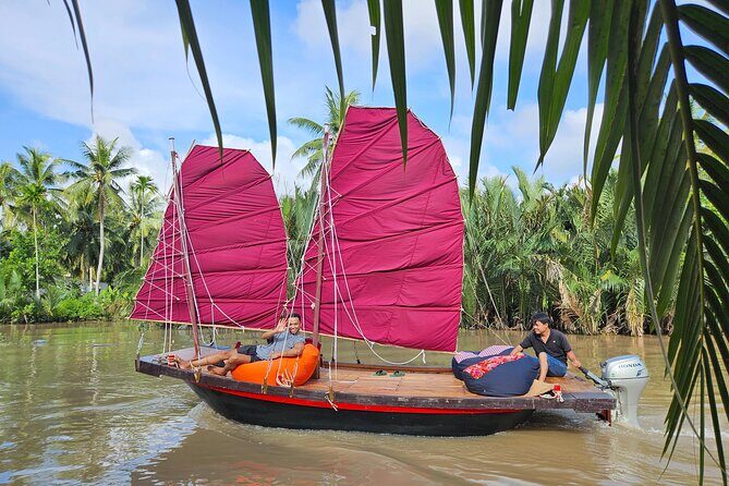 Mekong River Relaxing Sail boat cruise to Coconut Canals (1.5HRS) - Key highlights you’ll feel right away