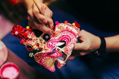 Mini Lion head decoration workshop - Getting There: Meeting at Tiệm Lưu Coffee in District 1