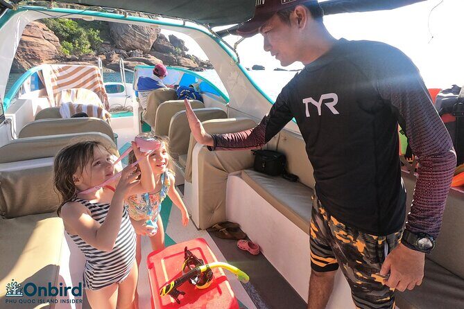 OnBird - Private family KID-FRIENDLY Snorkeling trip by speedboat in Phu Quoc - Speedboat pacing and pickup that fits a real vacation day