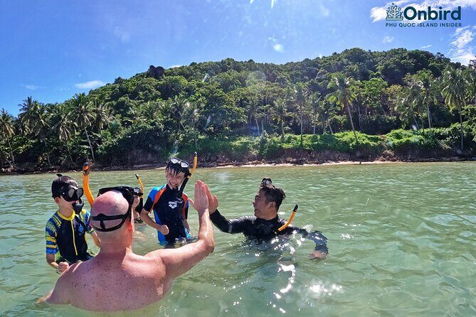 OnBird - Private family KID-FRIENDLY Snorkeling trip by speedboat in Phu Quoc - Who the crew feels best for: first-timers, kids, and mixed-age families