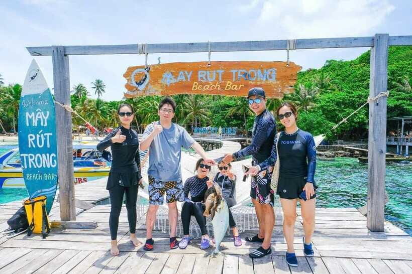 Phu Quoc 3 Island Private Tour With Snorkeling Fishing Beach - Photos with SUP and fly cam: how to get the most out of it