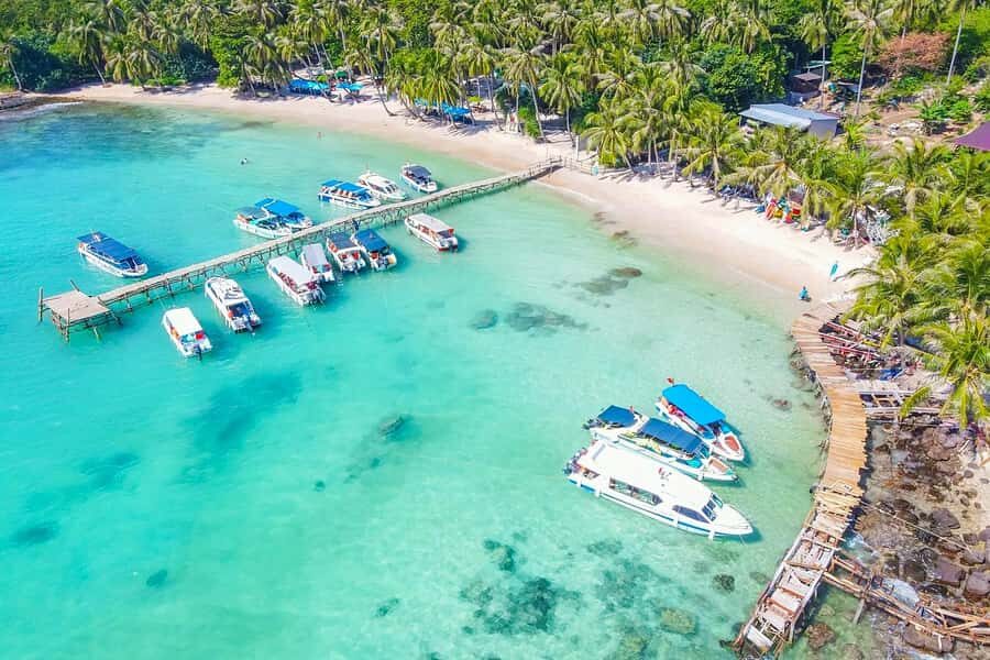 Phu Quoc: 3-Island Tour & Cruise with Lunch & Water Sports - Hon Gam Ghi snorkeling: great concept, conditions decide how it feels