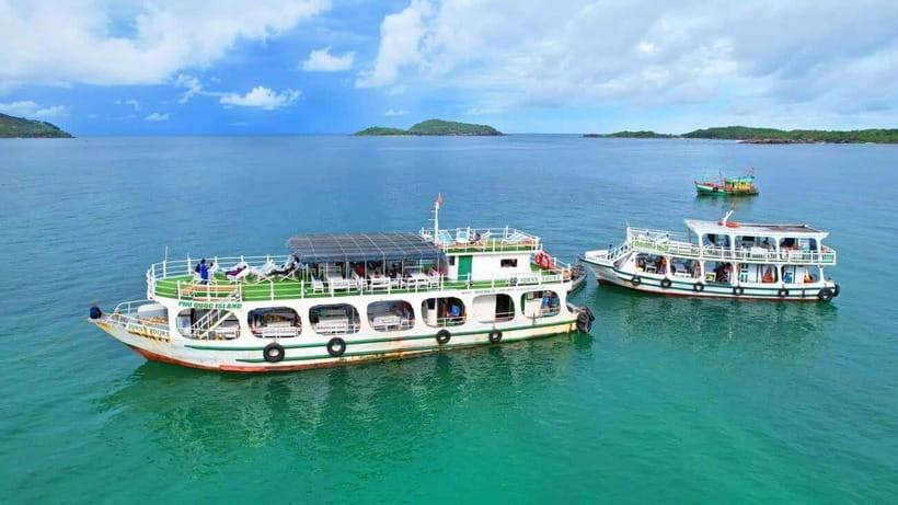 Phu Quoc: 3 Islands Trip Snorkeling by Speed Boat - An Thoi harbor to your first water break