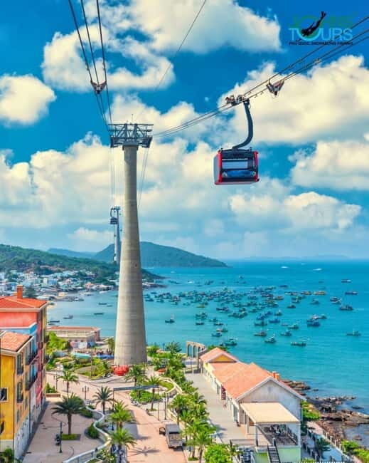 Phu Quoc: 4 Islands By Speedboat & Cable Car Trip - Thom Island Water Park: When the Sea Day Turns Playtime