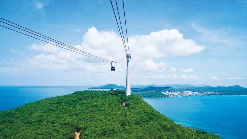 Phu Quoc: Cable Car Ride and 3 Islands Boat Tour with Lunch - The cable car ride: sunset views and a smoother ending