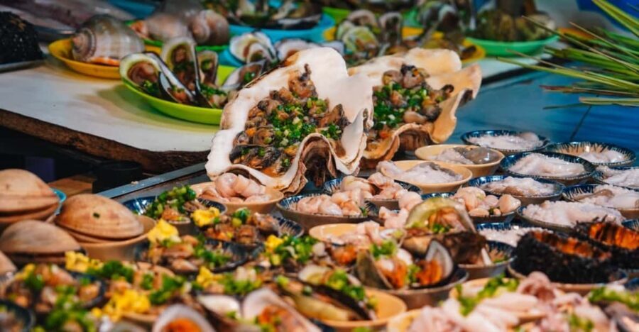 Phu Quoc: Street Food Tour - A 7 PM start at Seashells Phu Quoc Hotel & Spa