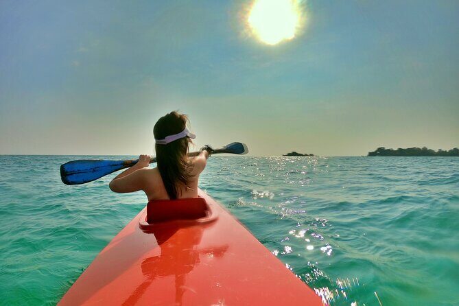 [PRIVATE CHARTER] SEA-KAYAKING along HALF-MOON BAY & SUNSET DRIFTING & DINNER - Key highlights that matter in real life