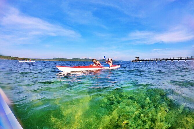 [PRIVATE CHARTER] SEA-KAYAKING along HALF-MOON BAY & SUNSET DRIFTING & DINNER - Who should book this kayak + sunset + dinner combo
