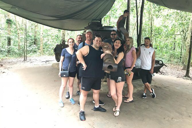Private Cu Chi Tunnels Half-Day Afternoon Tour - Photo opportunities with a trapdoor and a US tank