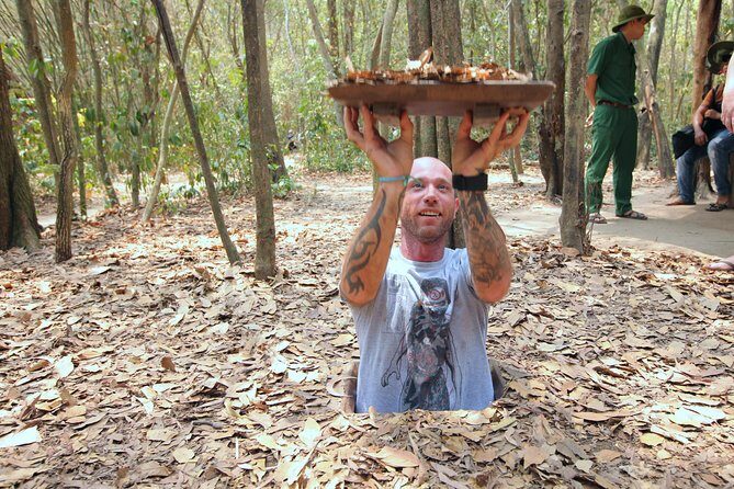Private Cu Chi Tunnels tour by Luxury Speedboat - Tapioca break: tasting the food story
