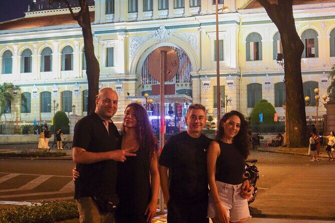 Private Discover Saigon Hidden Spots on Night Motorbike Adventure - Burning Monk tribute stop in District 3