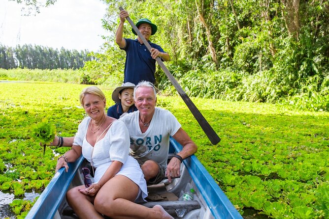 Private ecotour in Can Tho: floating market-nature reserved - Lung Ngọc Hoàng Nature Reserve near Vi Thanh: birds, wildlife, and a boat ride