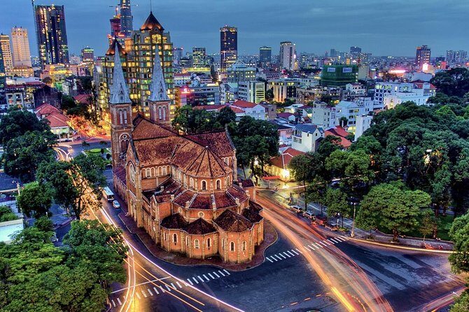 Private Ho Chi Minh City Discovery Full-Day Guided Tour - Colonial icons: Central Post Office, Notre Dame area, and Saigon Opera House