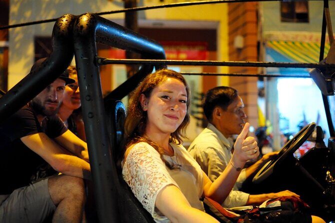 Private Jeep Tour Saigon by Night: Foodie & City Tour - Dinner at two restaurants and a skybar drink: good for foodies, also good for planning