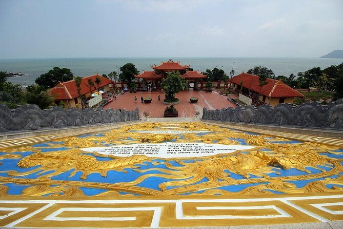 Private Land Tour & Cable car in the South of Phu Quoc island - Thien Vien Truc Lam Ho Quoc Pagoda: ocean views with a calm pace