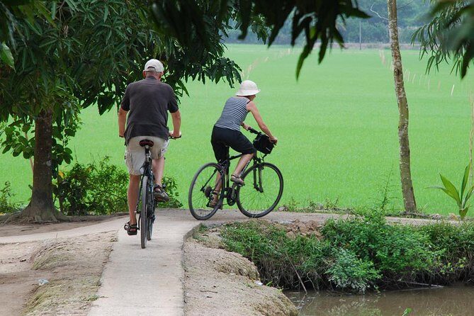 PRIVATE LUXURY Mekong 1 Day with Biking, Fishing, Cooking Class & BBQ LUNCH - From District I to My Tho: the ride that sets the tone