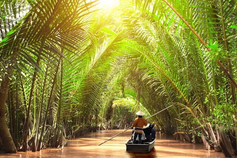 Private Vinh Trang Pagoda & Mekong Delta from Ho Chi Minh - Ben Tre and the islets: the route you travel changes how you see the delta