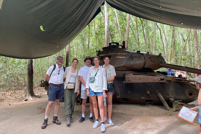Private VIP Cu Chi Tunnels Tour by Car, No Crowds - Tea and tapioca snack: a wartime food moment you can actually taste