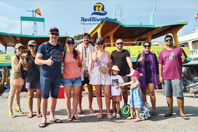 RED RIVER TOUR (Share group): DISCOVERY 3 ISLANDS BY BOAT - Mong Tay Island or May Rut Island: chilling, sea bathing, and photos