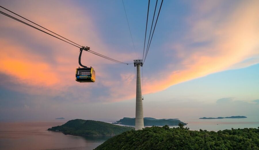 RedRiverTours - Discovery 4 Islands With Cable Car Phu Quoc - May Rut Trong: chill time and sea bathing
