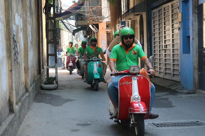 Saigon After Dark Vespa Street Food Tour + Live Music 4 hours - Riding Through Back Lanes: What to Expect From the Scooter Time