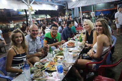 Saigon After Dark Vespa Street Food Tour + Live Music 4 hours - The 6:00 pm Start: Transfers, Meeting Point, and How the Night Kicks Off
