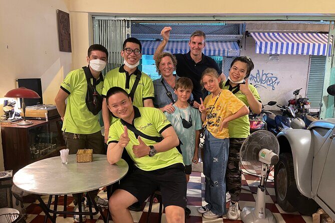 Saigon By Night and Street Food By Motorbike | Opt: Ao Dai Riders - Stop by Stop: From Grilled Noodles to Oysters in Ho Chi Minh City