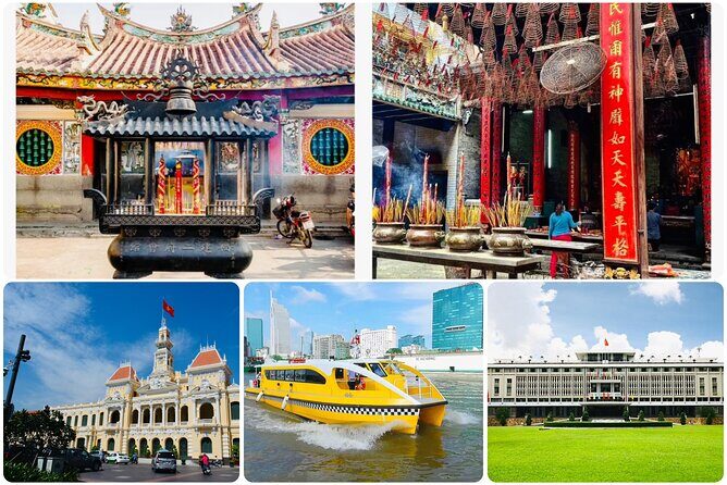 Saigon City and Chinatown Exploration with Water Bus Adventure - Key Moments Worth Marking on Your Map