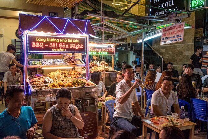 Saigon Night Bites on Foot: Local Vendors, Stories & Sweet Finish - Bánh bò bánh tiêu and the “snack you didn’t know you wanted”