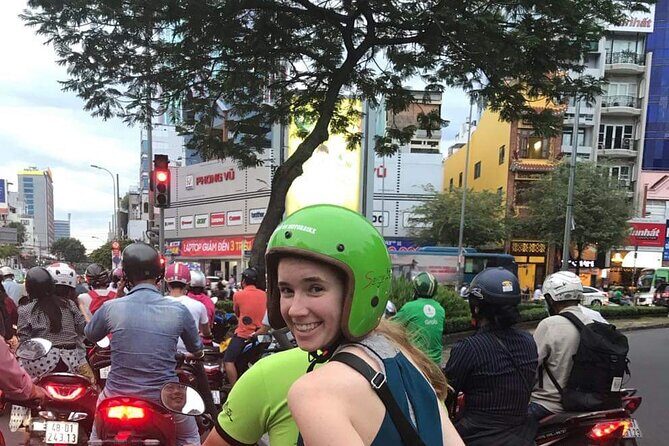 Saigon Night Scooter Experience And Local Food - District 4 river-island alleys and your included Hue noodle meal