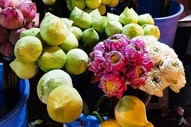 Saigon Night Sights & Local Food by Motorbike| Opt: Ao Dai Riders - Ho Thi Ky Flower Market: colors you can smell