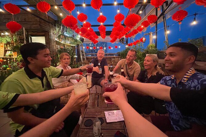 Saigon Night Street Food and Craft Beer Tour by Vespa Scooter - Ho Thi Ky Flower Market: color before the cold beer