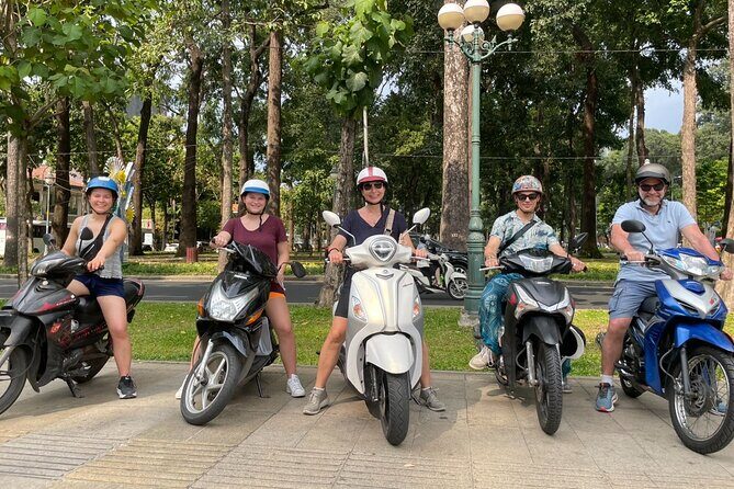 Saigon Unseen, History, & Hidden Gems Sightseeing Motorbike Tour - Starting at Saigon Opera House: pickup, mobile ticket, and the ride setup