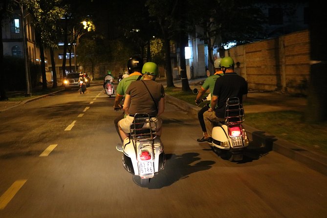 Saigon Vespa By Night Street Food Tour 4,5 Hours - Ending at the Music Bar: The New Generation Scene