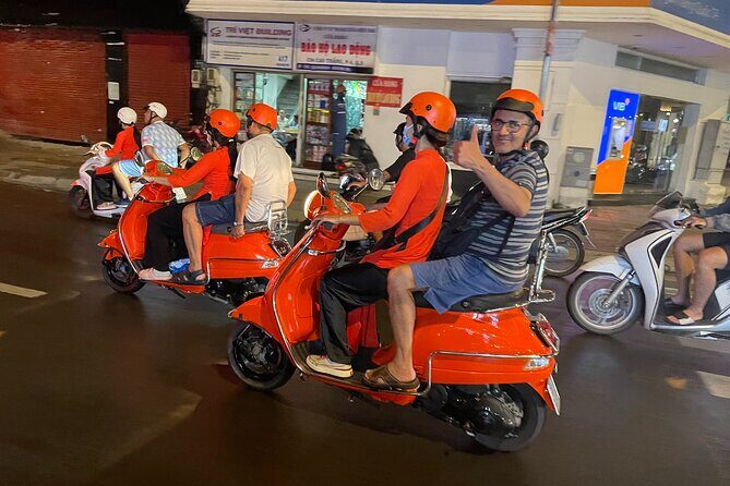 Saigon Vespa By Night Street Food With Female Riders Ao Dai - Kem xoài dầm: the sweet finale at a tucked-away shop