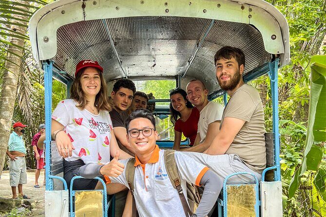 Small-Group Mekong Delta Day Trip: Boat Ride, Cottages & Pagoda - Lunch at Lang Xanh Ben Tre: 5 courses, riverside setting, and a proper break