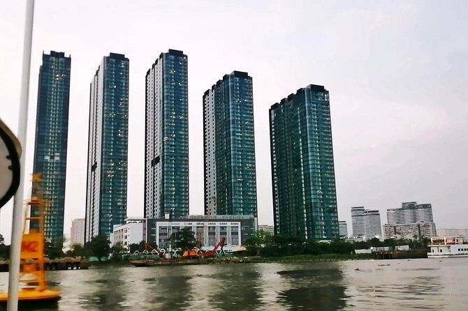 Sunset City-Dragon Floating Temple on River with LUXURY SPEEDBOAT - Getting picked up (Districts 1, 3, 4) and getting moving