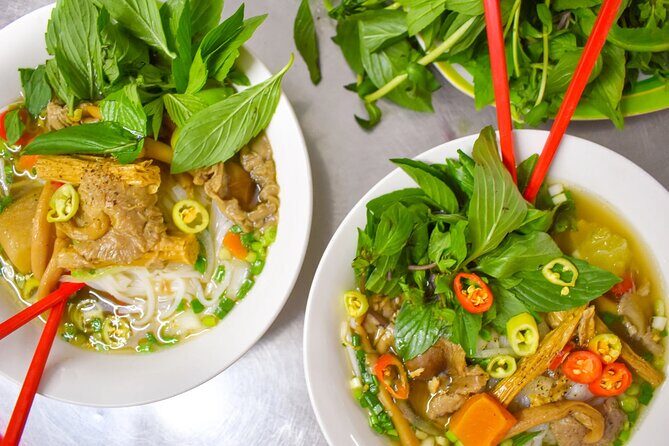 The Coolest Vegan Food Tour by Motorbike in Ho Chi Minh City - District 10 into Chợ Lớn (Quận 5): hands-on bánh mì and sweet soup