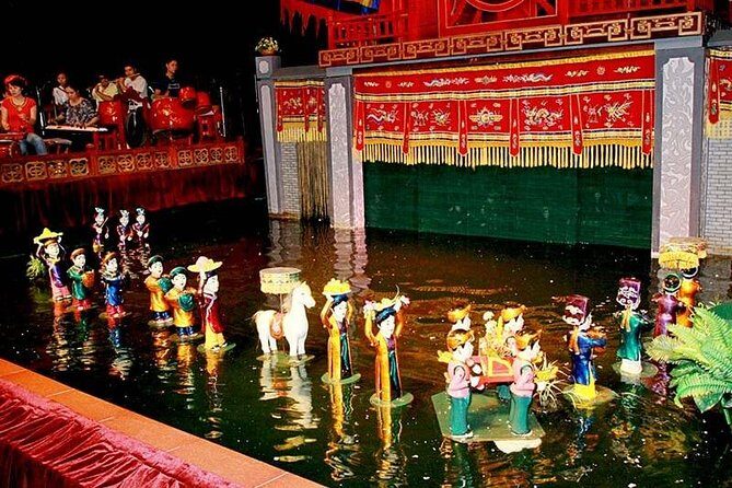 Water Puppet Show-Cyclo & Dinner On Cruise in Ho Chi Minh City - Golden Dragon Water Puppet Theater: folklore, puppets, and real music