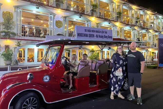 Water Puppet Show-Cyclo & Dinner On Cruise in Ho Chi Minh City - Bến Bạch Dằng dinner cruise: skyline at night with folk melodies